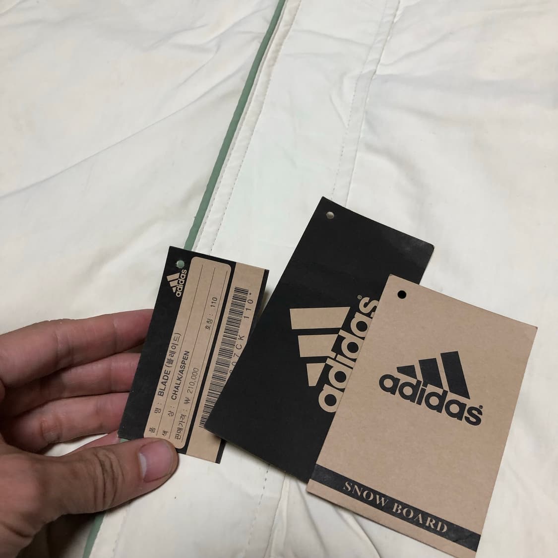 (110) 새상품 90's 아디다스 올드스쿨 블레이드 스노우보드 자켓 상품이미지2
