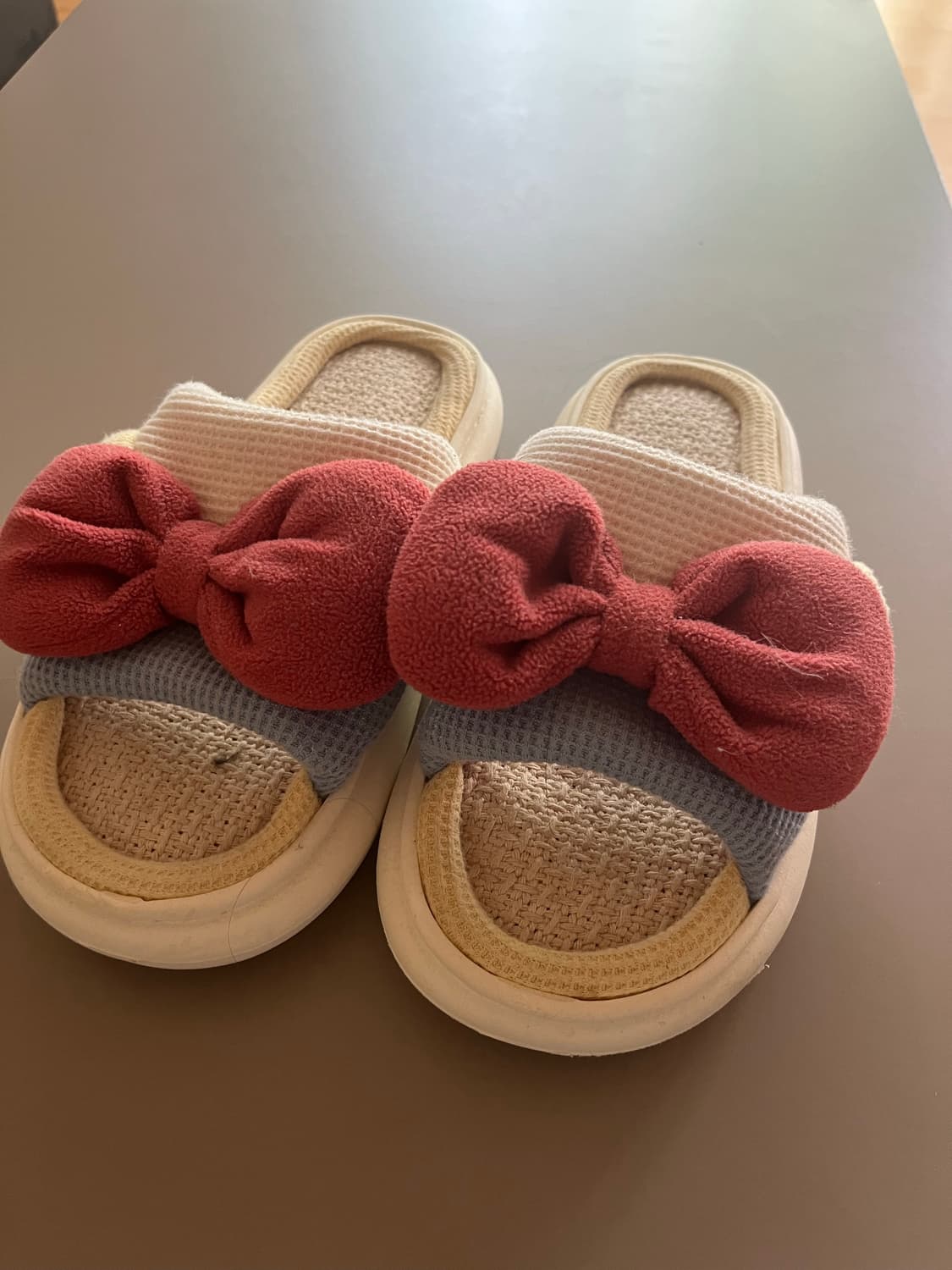 리본 슬리퍼 38-39 상품이미지1