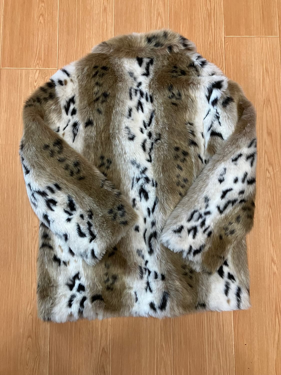 THREETIMES leopard fur jacket 상품이미지3
