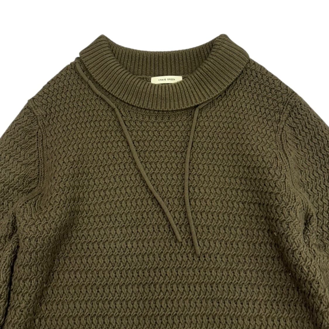 크레이그 그린 22AW 드로우스트링 롤 넥 점퍼 상품이미지3