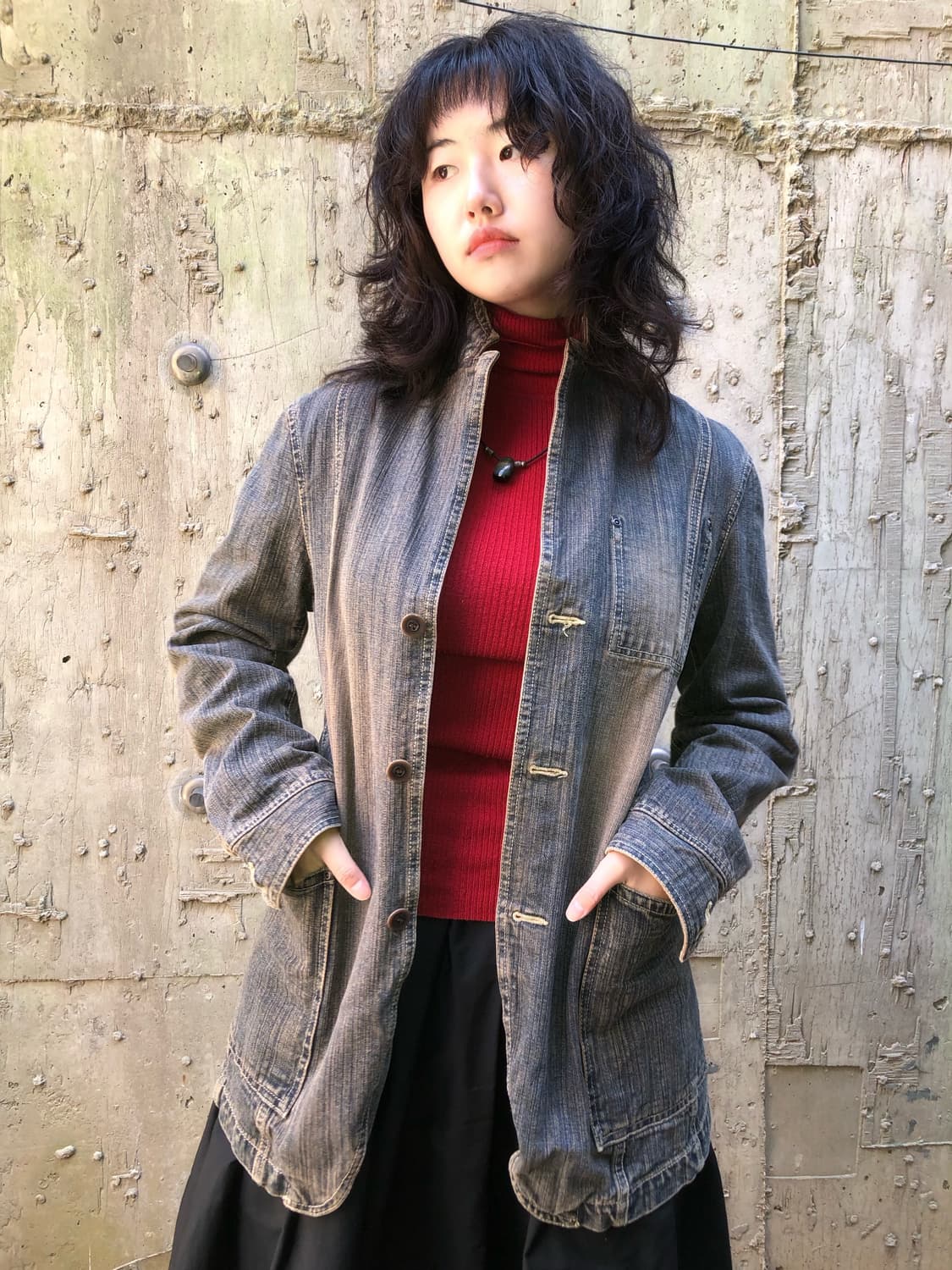 monsieur nicole denim jk 상품이미지2