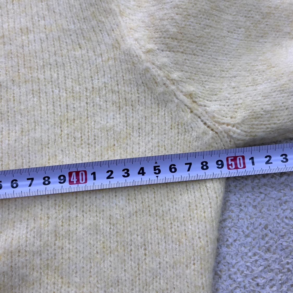 실측확인 빈티지 브이넥 니트 가디건 0324E 상품이미지5