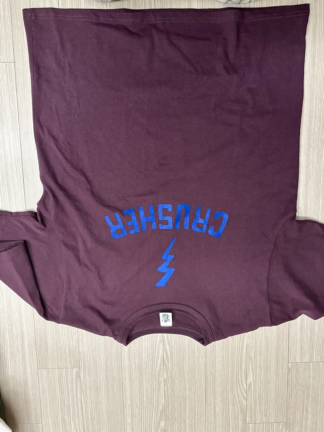 컬렉트피시스 딥퍼플 티셔츠 L 상품이미지1