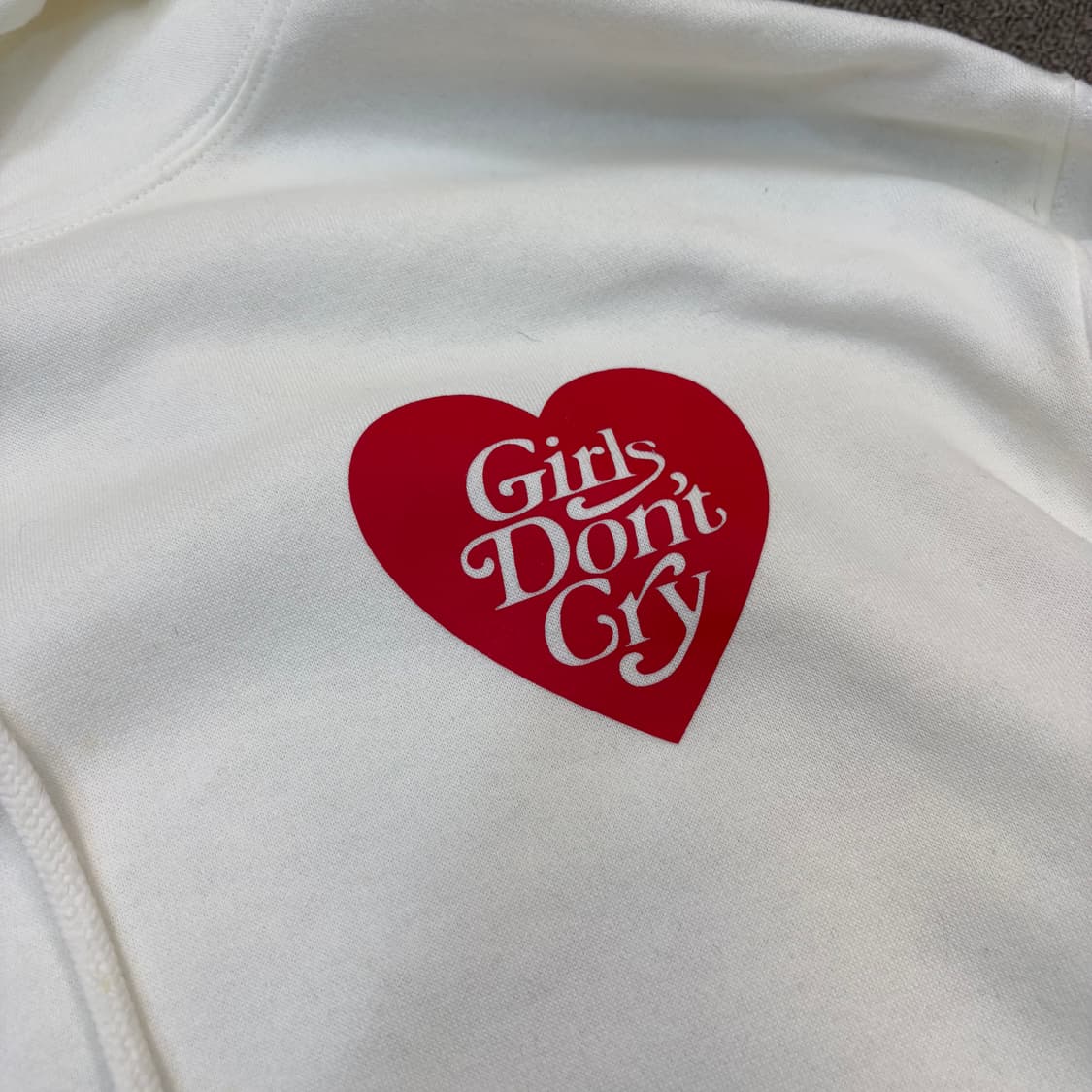 girls dont cry 베르디 후드 공용  상품이미지3