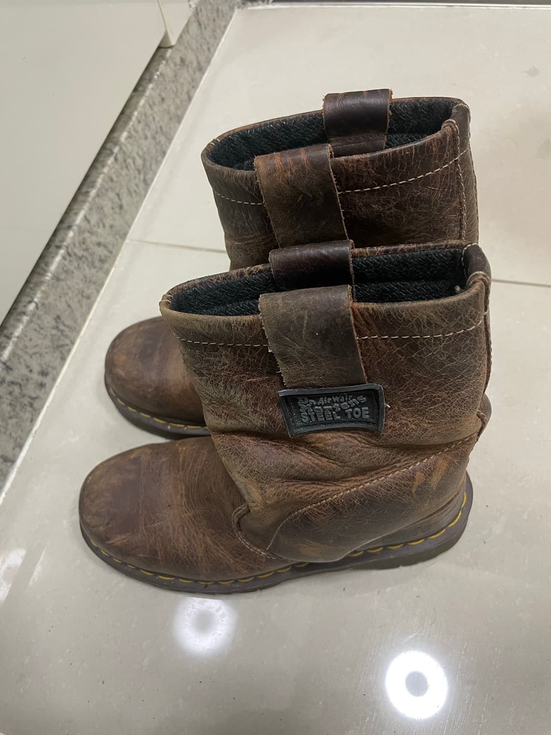 닥터마틴 애니스톤 로 레더 바이커 부츠 uk4 상품이미지2