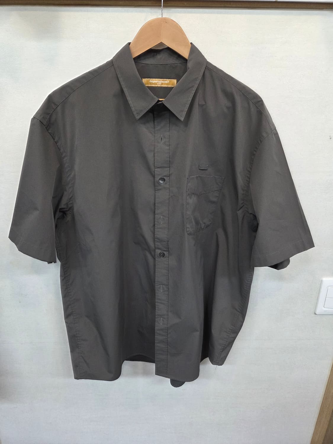 프리즘웍스 오리지널 가먼츠 방풍 셔츠반팔 xl 오버핏 상품이미지1
