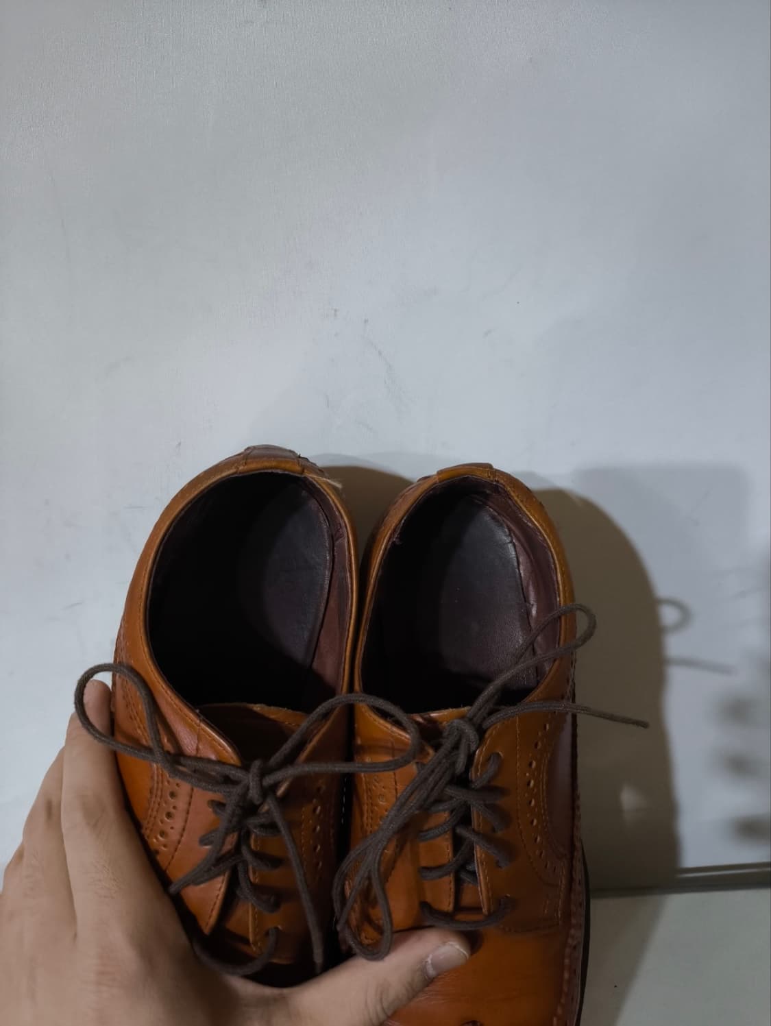 uk7 260mm 닥터마틴 클래식윙팁 브로그 구두 상품이미지6