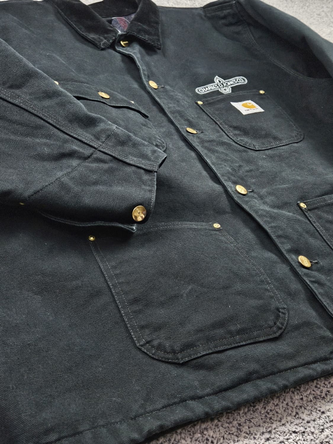 칼하트 C001 덕 캔버스 워크 초어 자켓 ( 2XL ) / 10282 상품이미지7