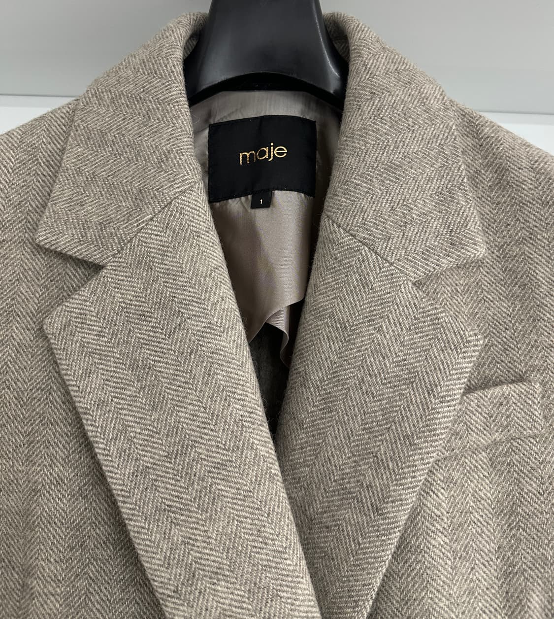 [Maje 마쥬] 여성 헤링본 자켓 상품이미지4