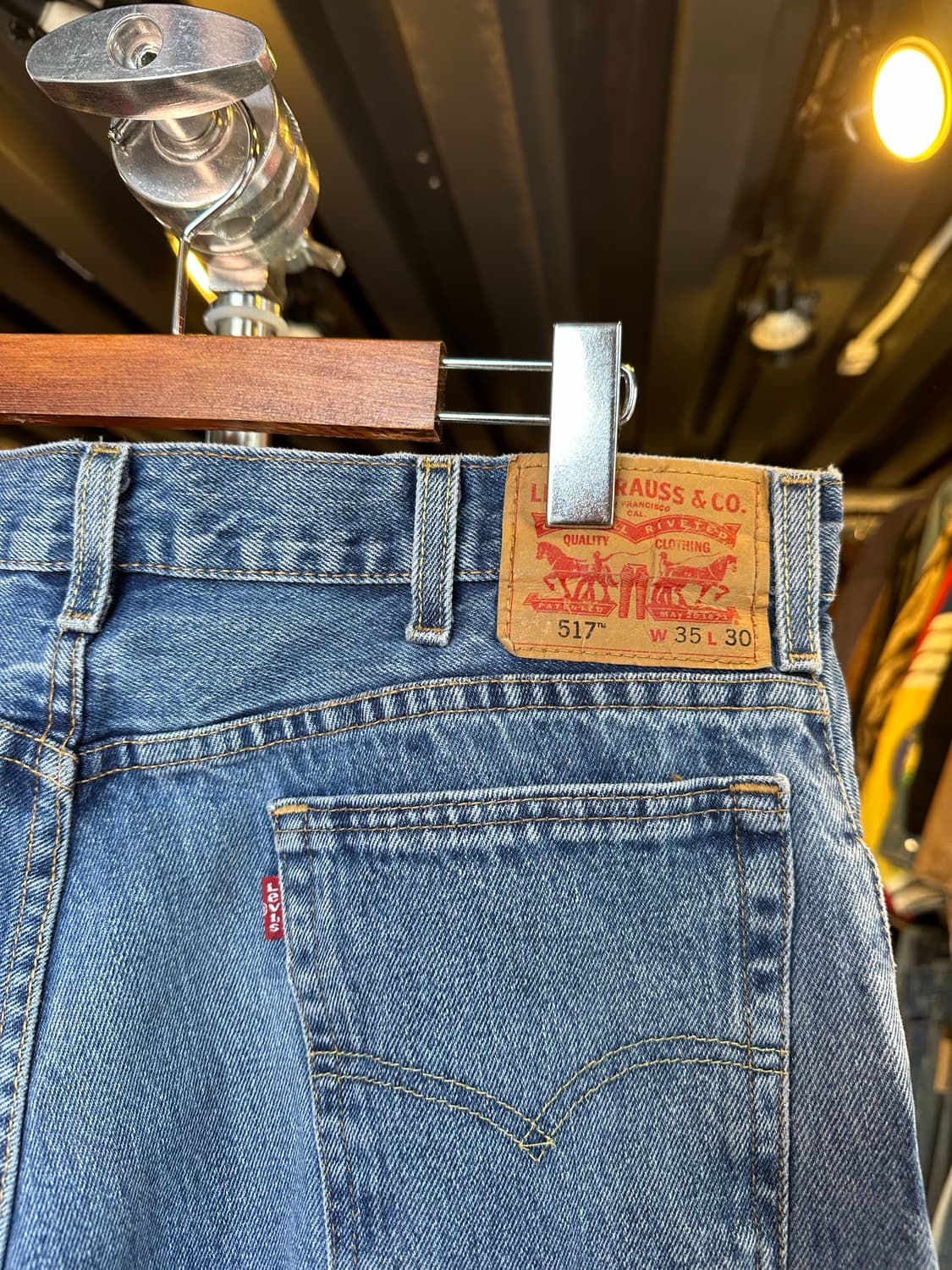 리바이스517 부츠컷 데님 팬츠 35x30 상품이미지6