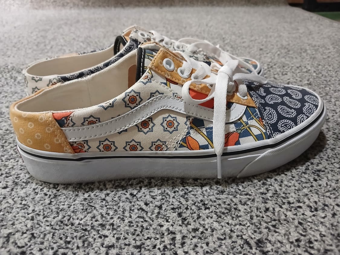 반스(VANS) 멀티 패턴 스니커즈 상품이미지6