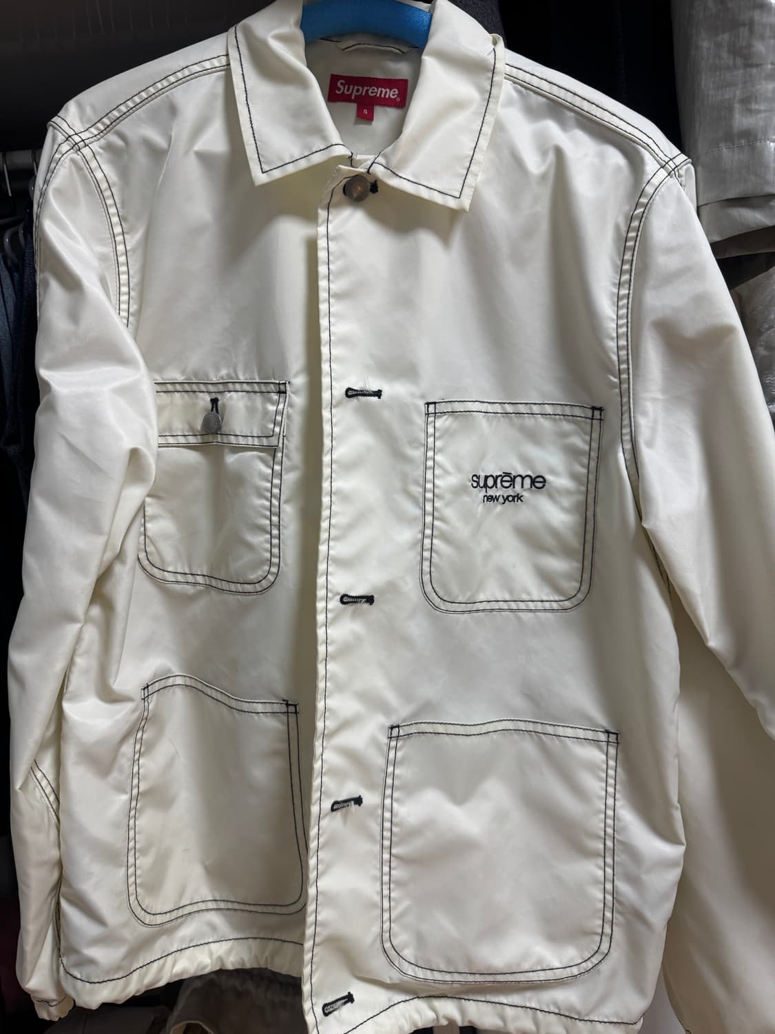 슈프림 초어 자켓 화이트 상품이미지1