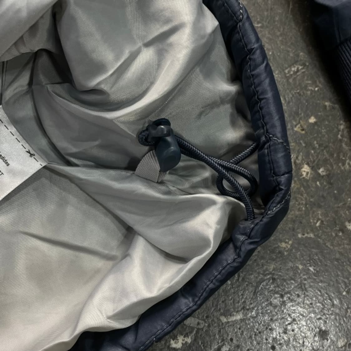 100 아디다스 퀼팅 블루종 자켓  상품이미지5