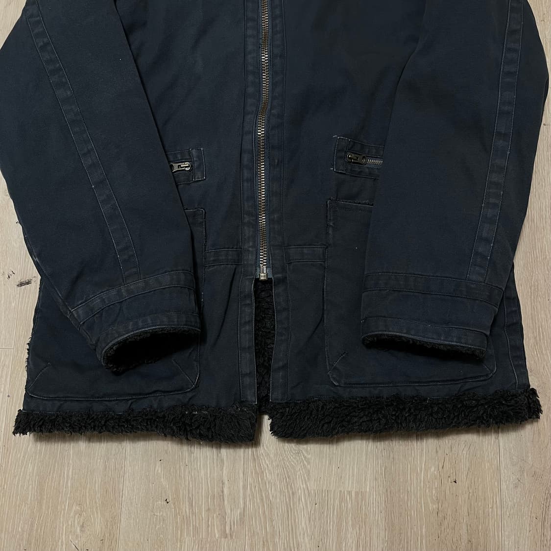 네버씬씽 NST 양털내피 퍼카라 덱자켓 L/100 상품이미지3