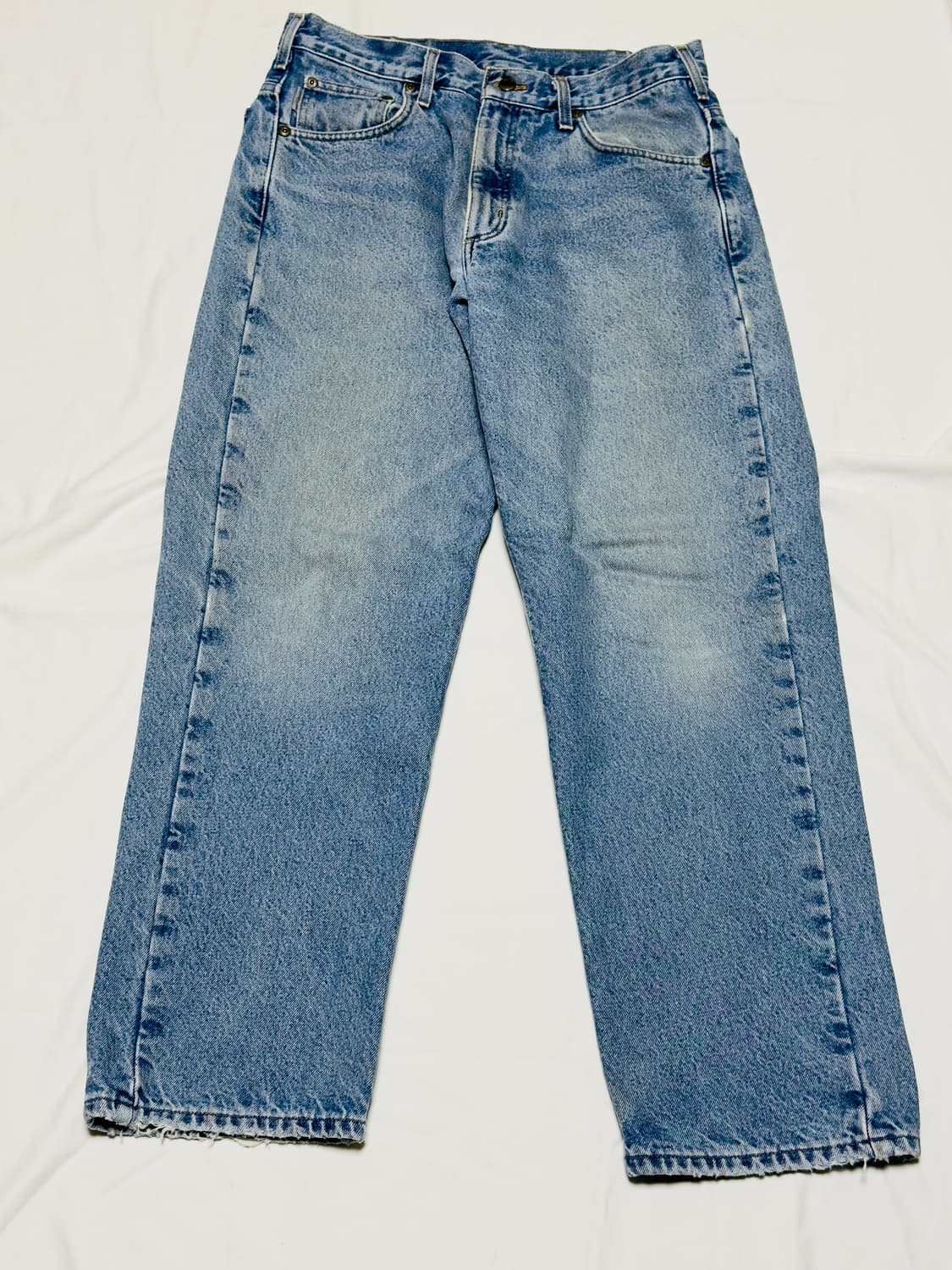 칼하트(Carhartt) 헤비 듀티 워크 데님 팬츠 상품이미지1