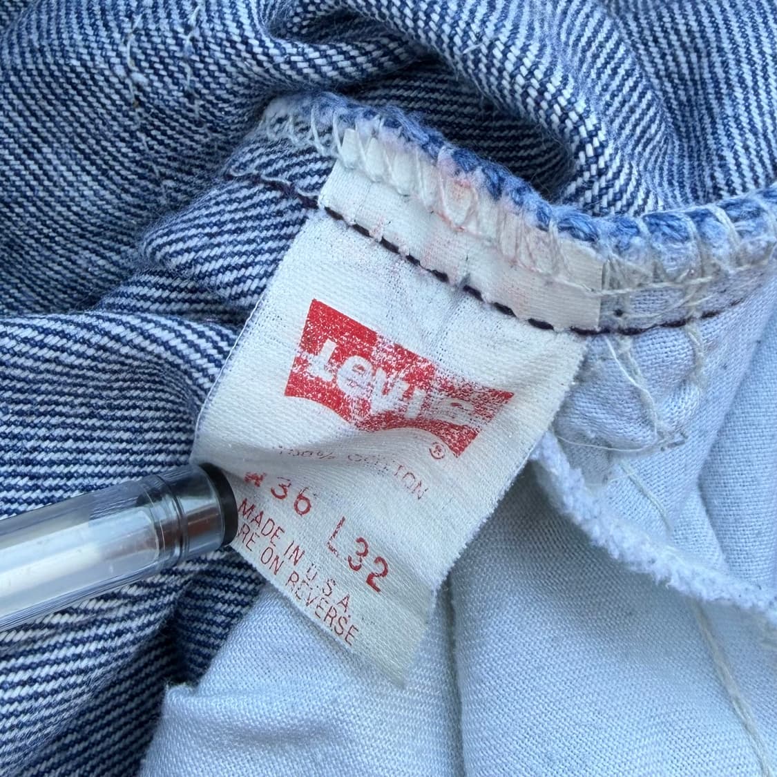 90s USA 빈티지 리바이스 517 W36 L32 오렌지탭 상품이미지10