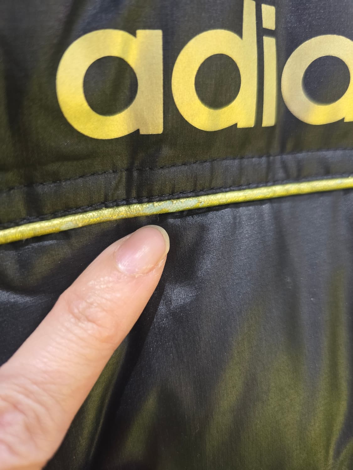빈티지 아디다스 빅로고 패딩 점퍼 상품이미지5