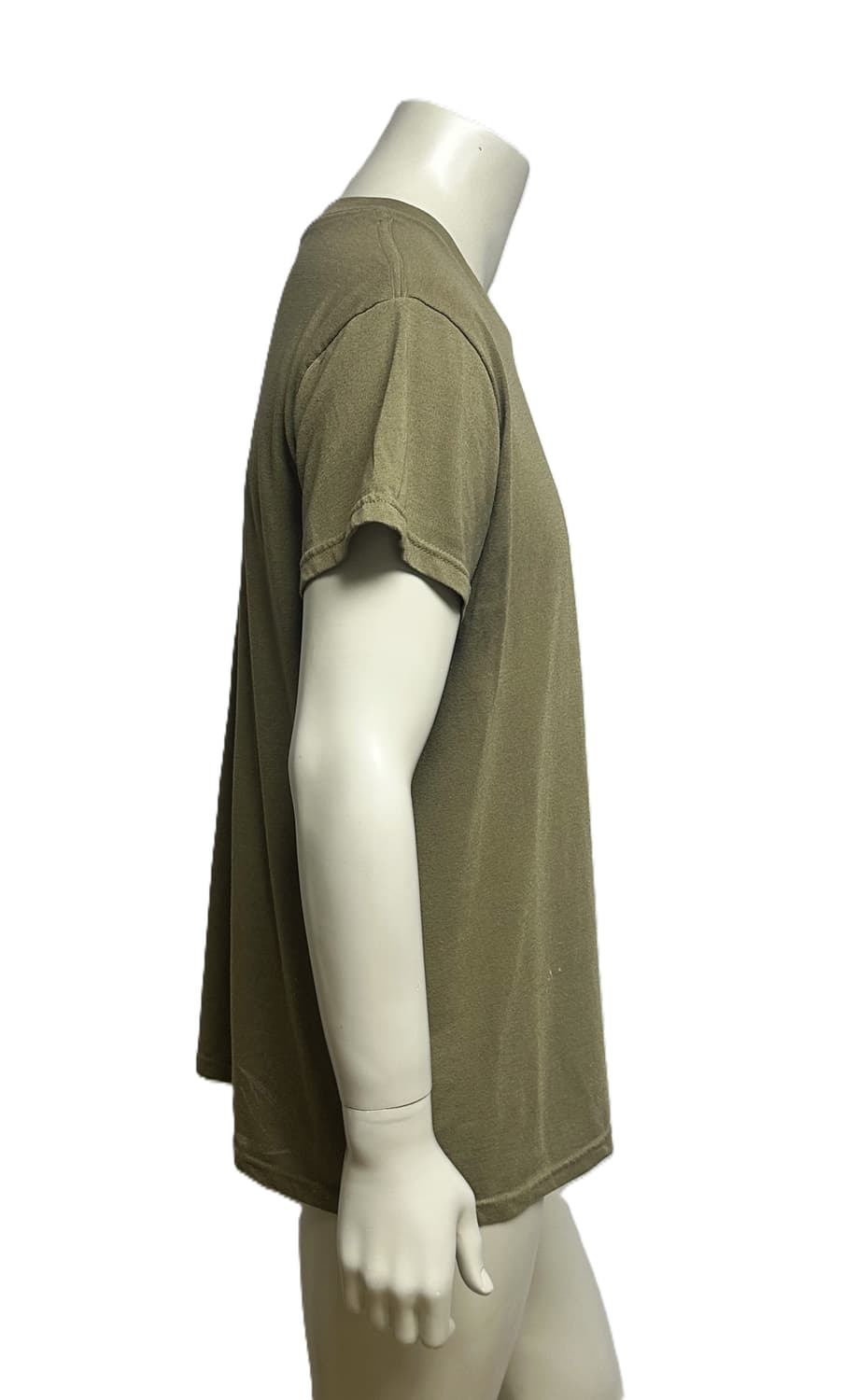 미군 카키색 라운드 반팔 티셔츠 (L) (18) (만원샵) 상품이미지3