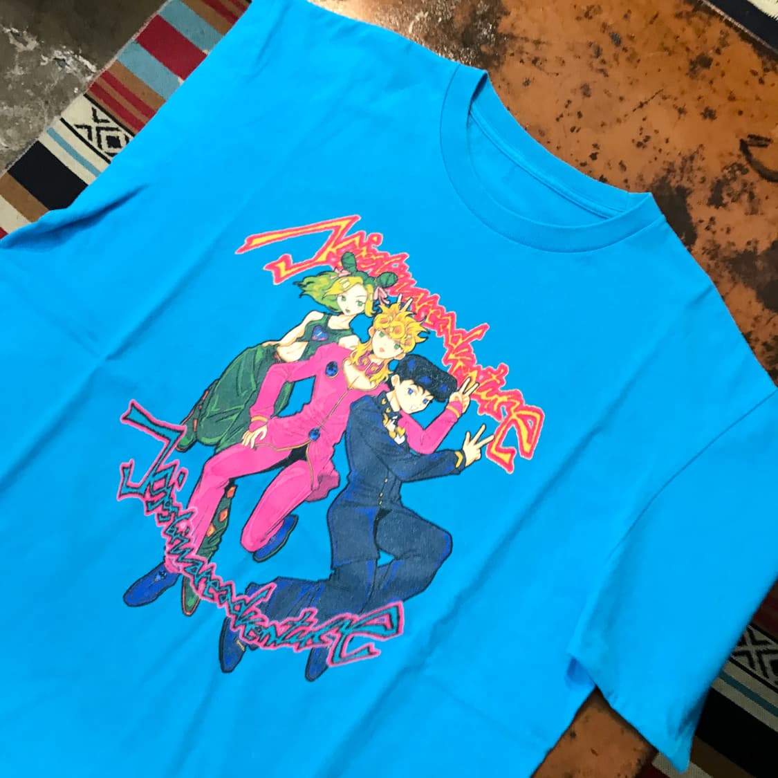 빈티지 죠죠 애니메 숏 슬리브 남성 105 사이즈 상품이미지3