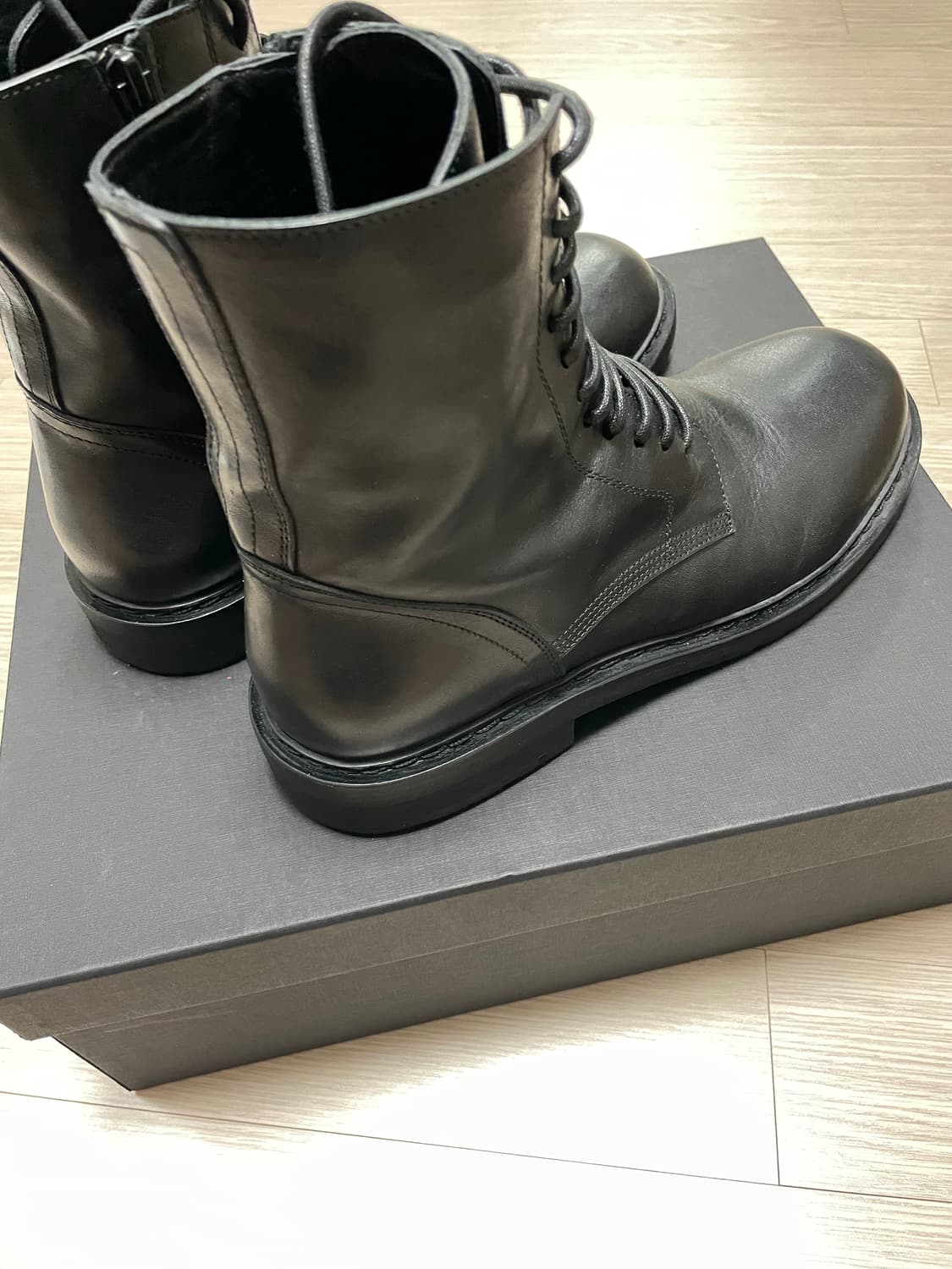 앤 드뮐미스터 블랙 로우 대니 앵클부츠 43사이즈 상품이미지2