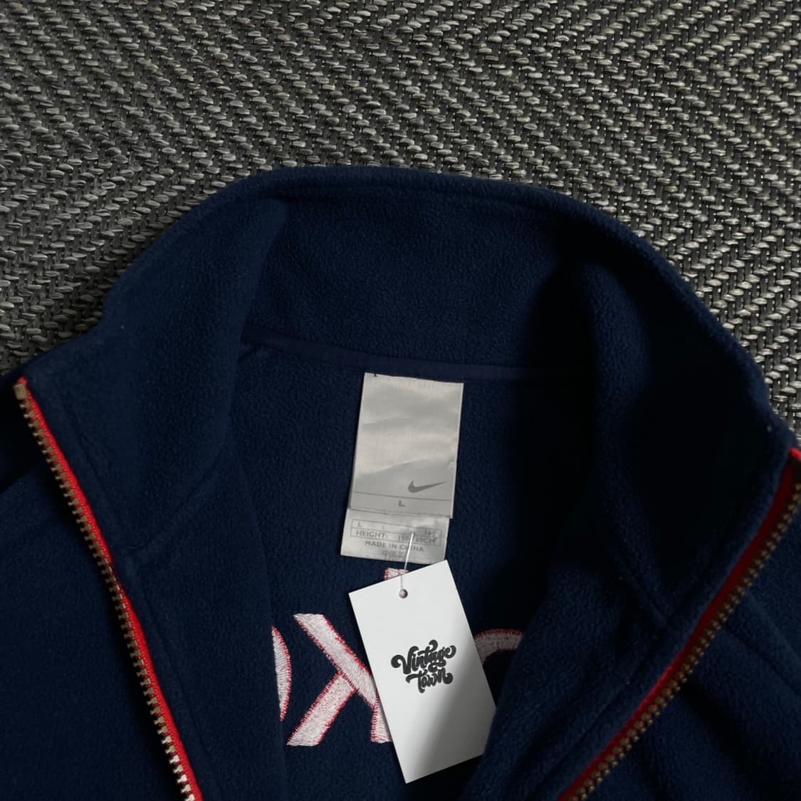 00s 나이키 빅로고 올드스쿨 플리스 자켓o 3964 상품이미지5