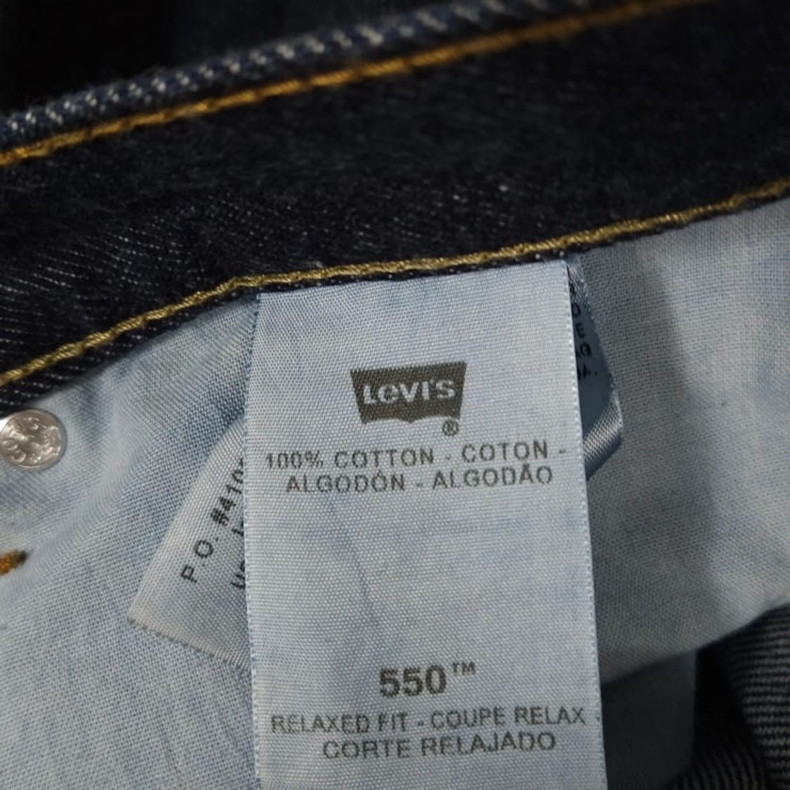32)LEVIS 리바이스 550 스트레이트 데님팬츠 청바지 새상품 상품이미지10