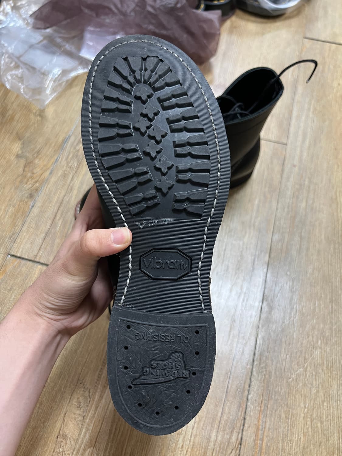 택포32) 레드윙 8084 아이언레인저 블랙하니스 8D 260 상품이미지4