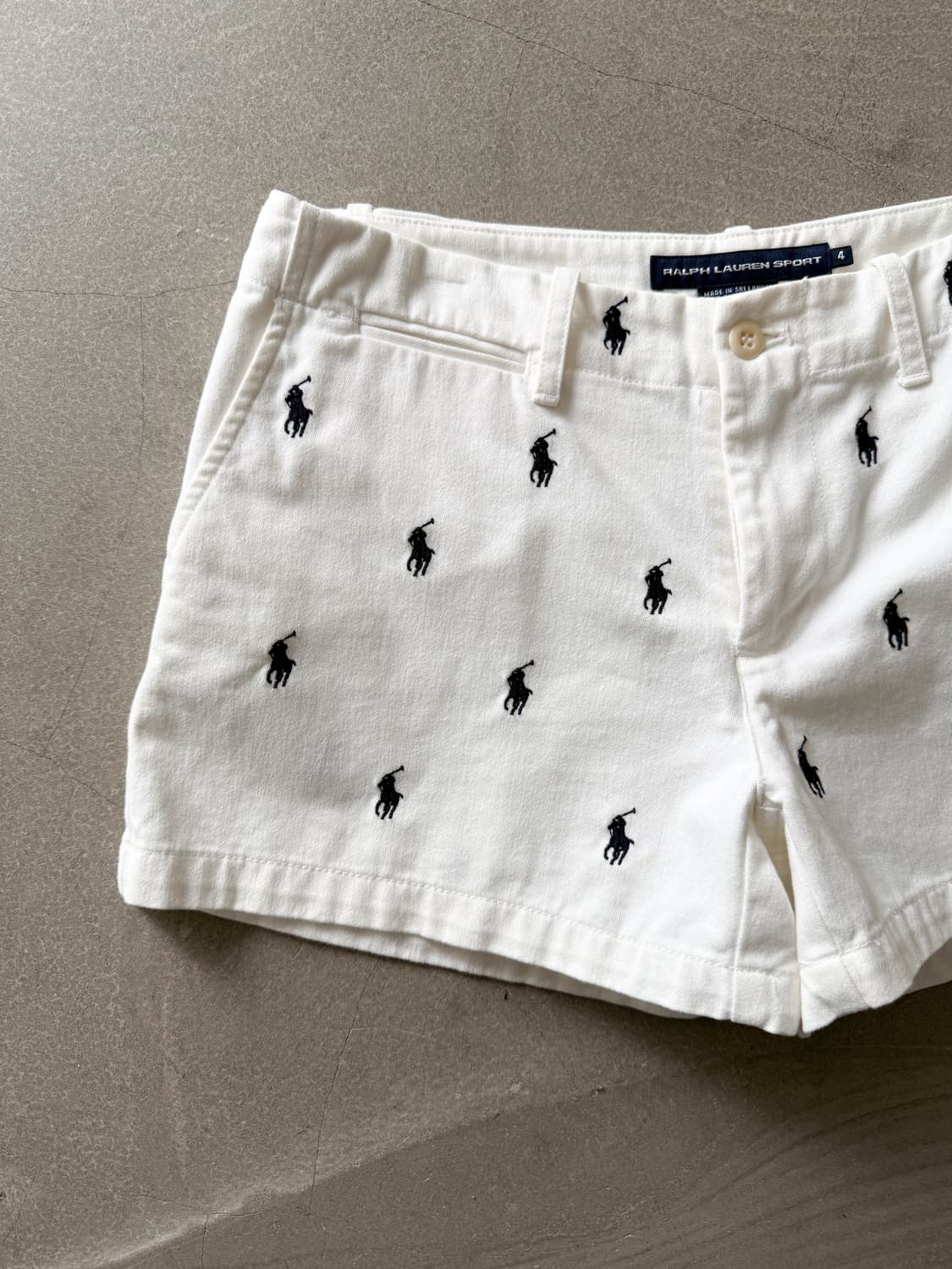 Ralph Lauren Pony Embroidery Shorts  상품이미지3