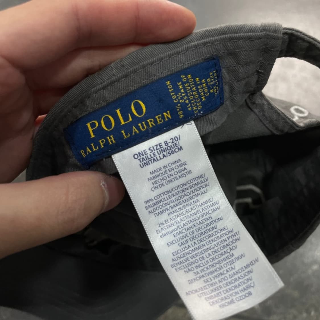 폴로 신형 빅포니 볼캡  상품이미지4