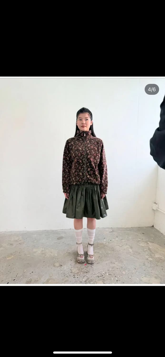 콜로신스 꽃무늬 플리스 후리스 TeddyBear Love Winter F 상품이미지3