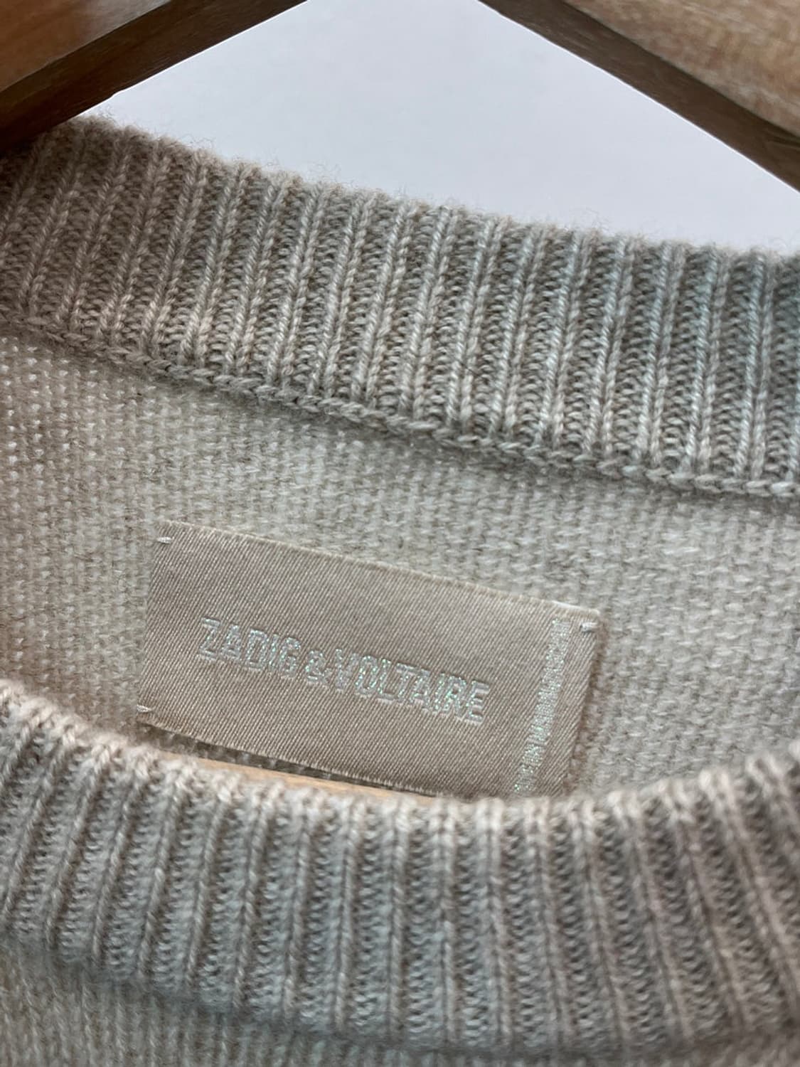 여) 쟈딕앤볼테르 멀티패치 캐시미어 니트 상품이미지6