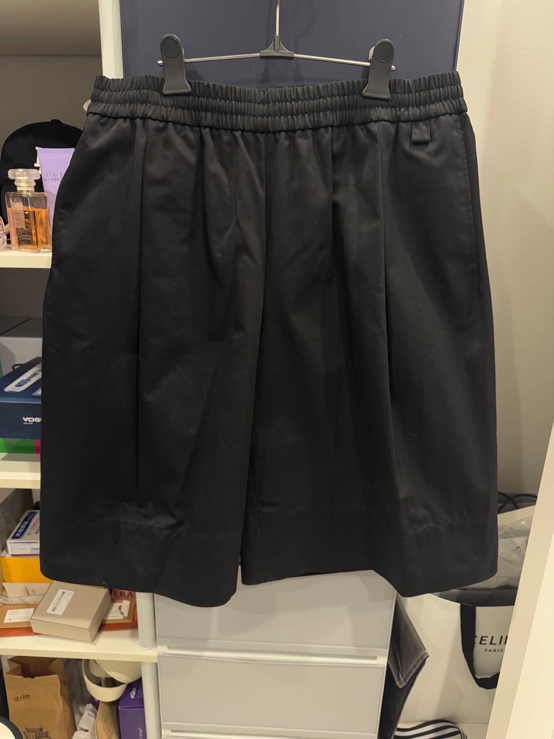 이에이 버뮤다 숏팬츠 IEY PUMP BERMUDA PANTS Black 상품이미지3