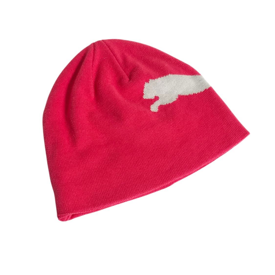 PUMA) 13s 빈티지 푸마 빅로고 비니 핫핑크 상품이미지1