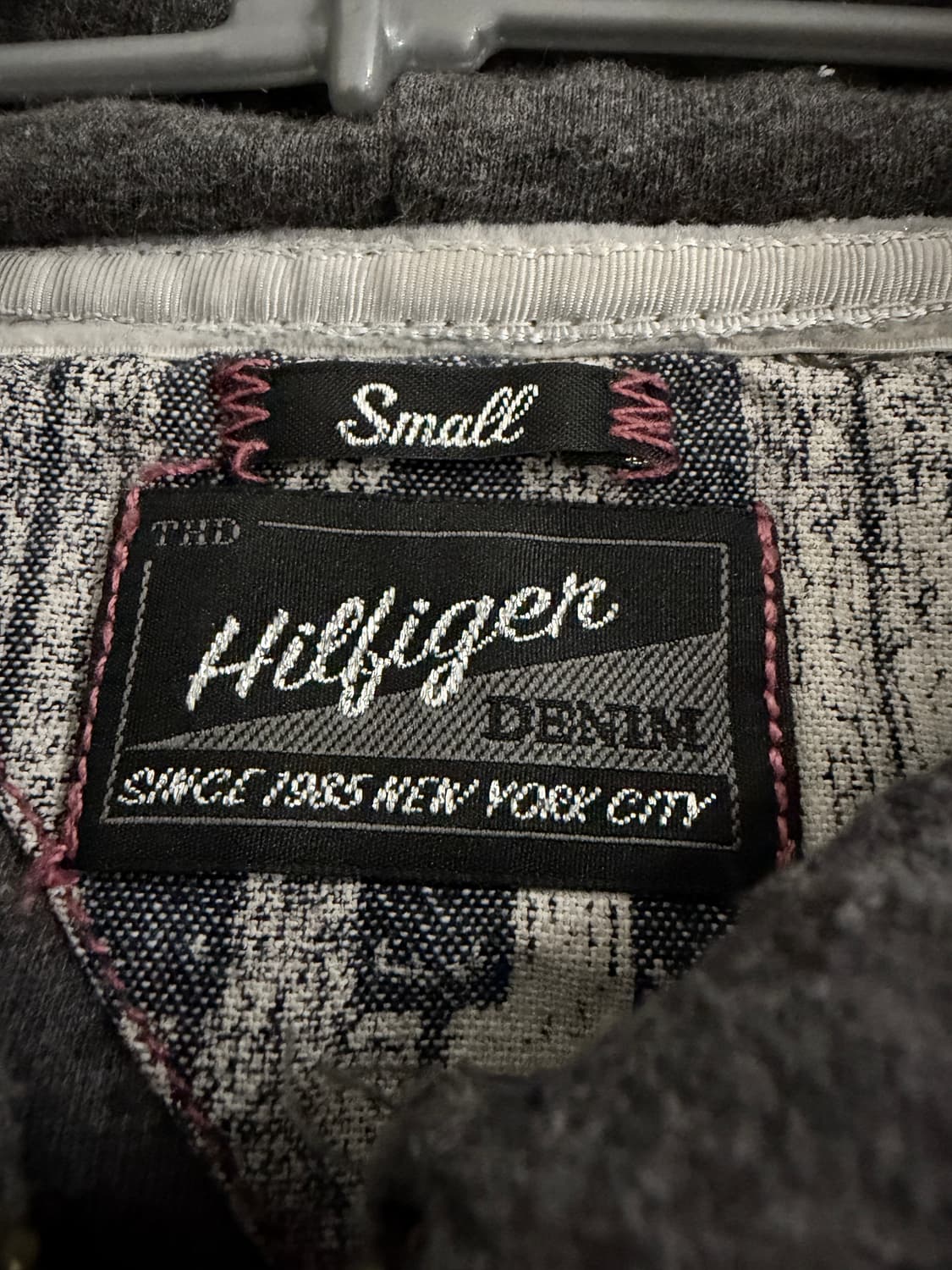 타미힐피거 스팽글 비즈 시퀸 후드집업 상품이미지5