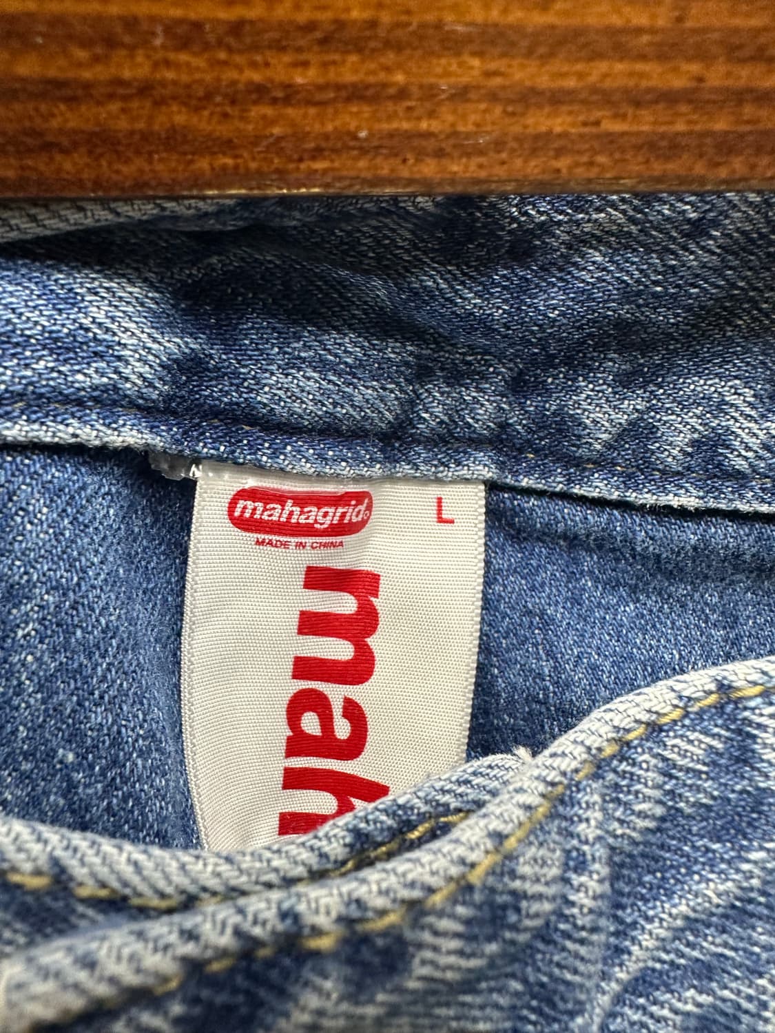 마하그리드 리버스데님 L 상품이미지6