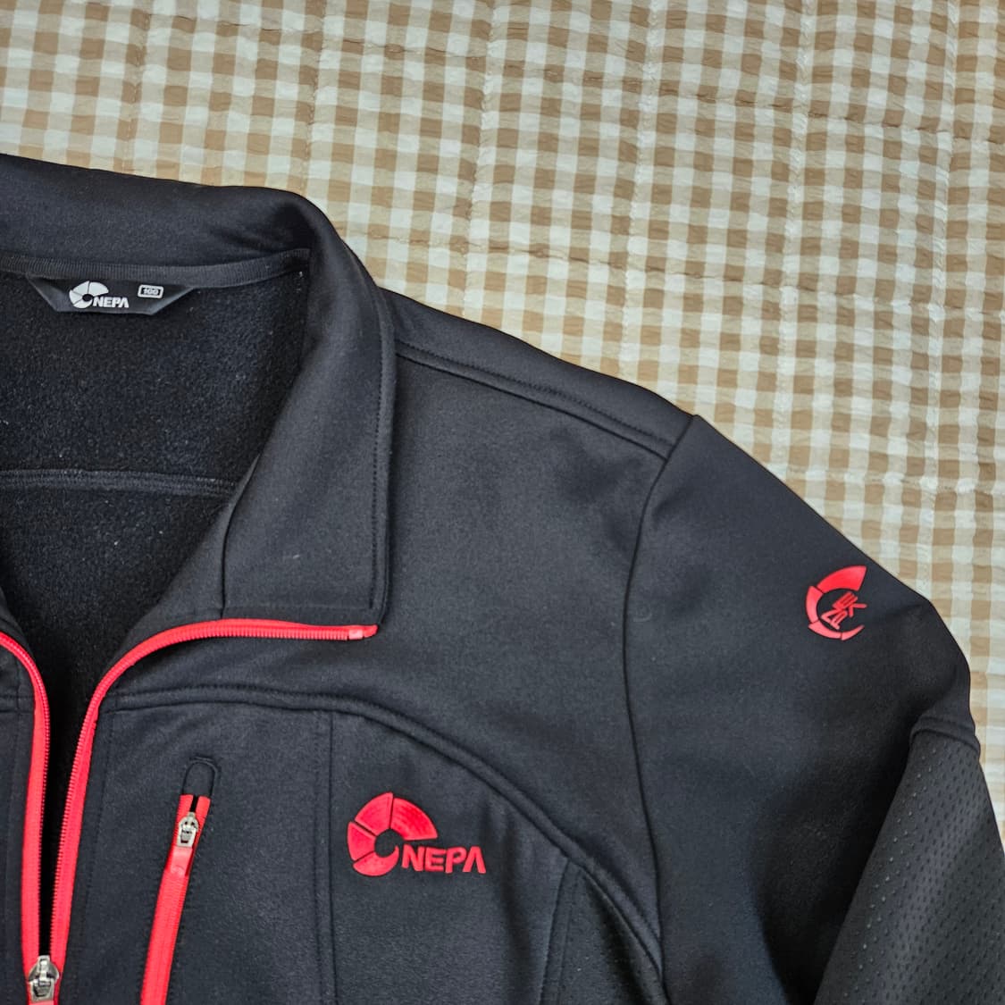 네파 기모 간절기 집업자켓 남자100~105 상품이미지3