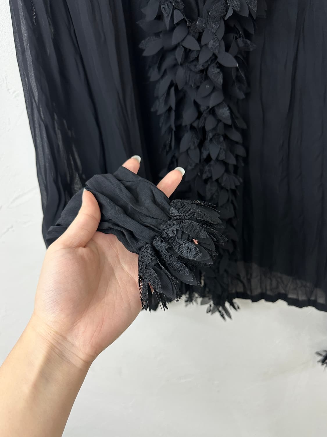 OTTO 페더 플리츠 셔츠 상품이미지3