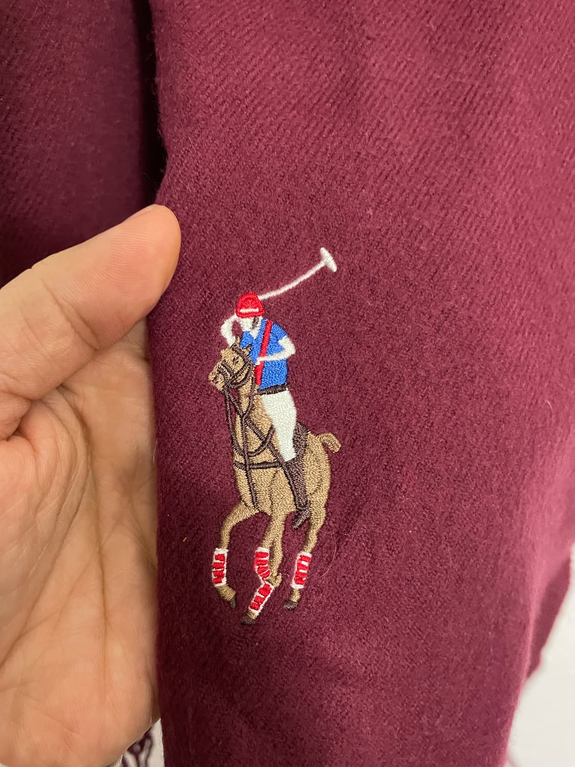 폴로 랄프로렌 램스울 머플러 상품이미지3