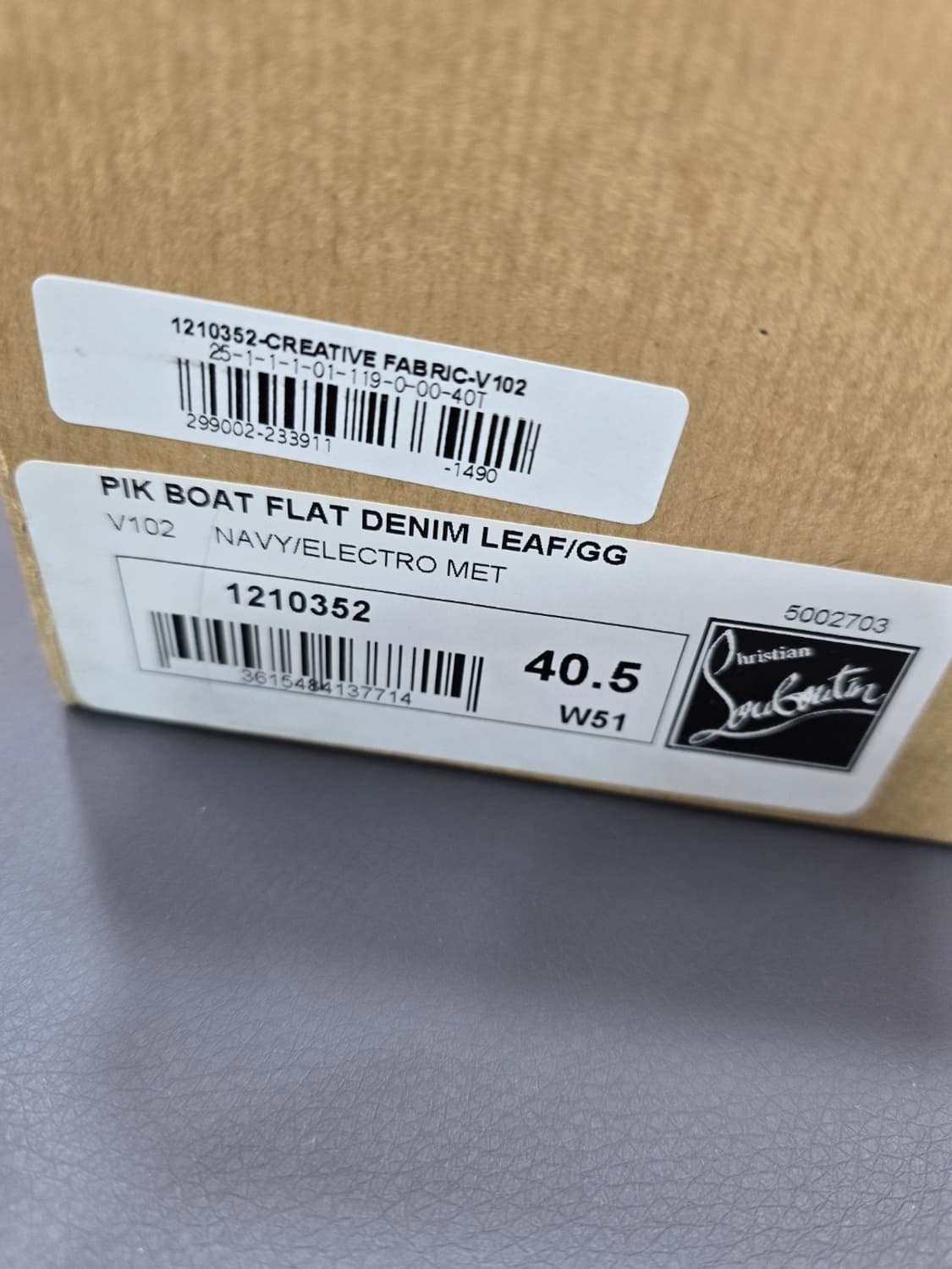 [새상품] 크리스찬 루부탱 남자 스니커즈 픽보트 스파이크 상품이미지8