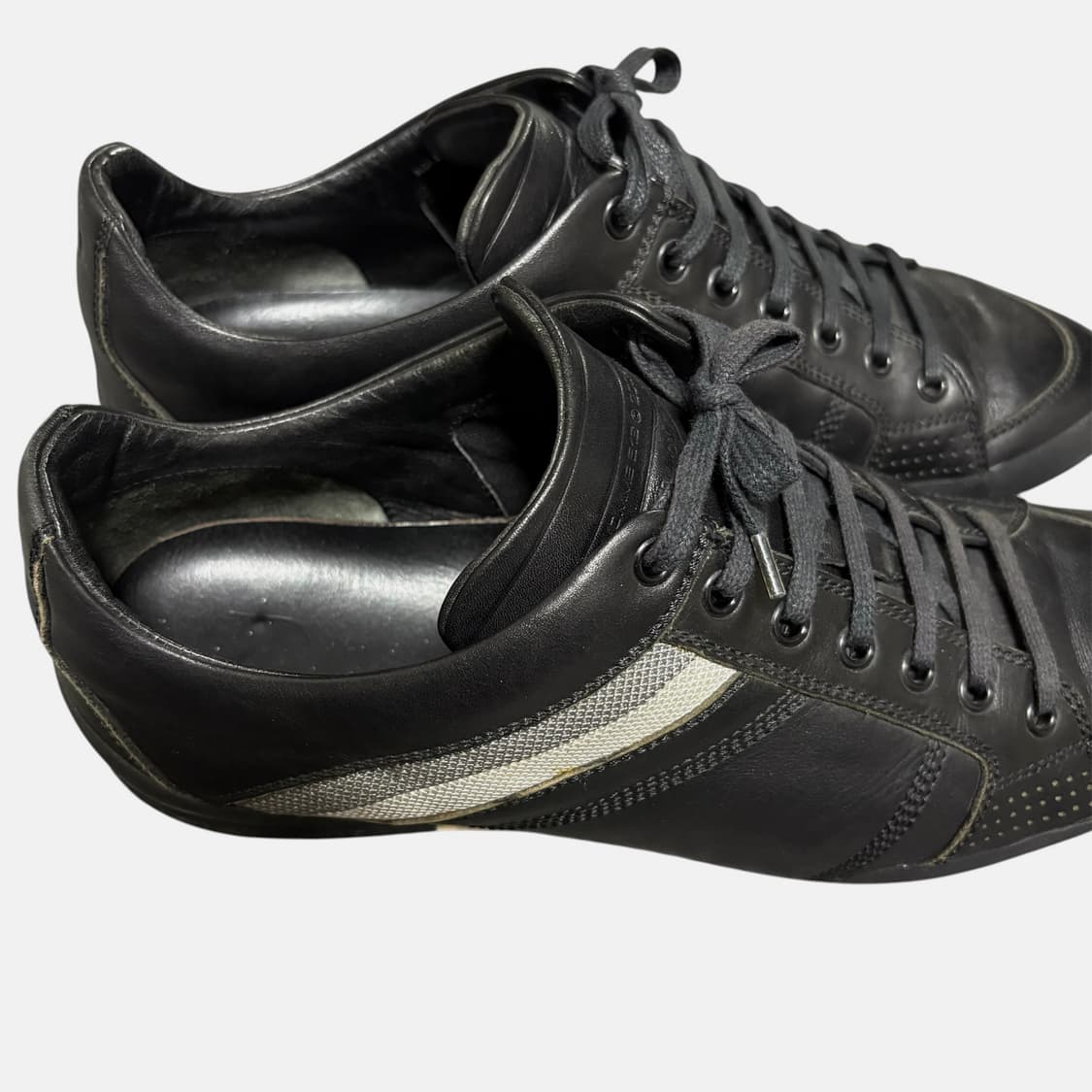 디올옴므 2008 크리스반아쉐 B18 블랙 트레이너 스니커즈 42 270 상품이미지3