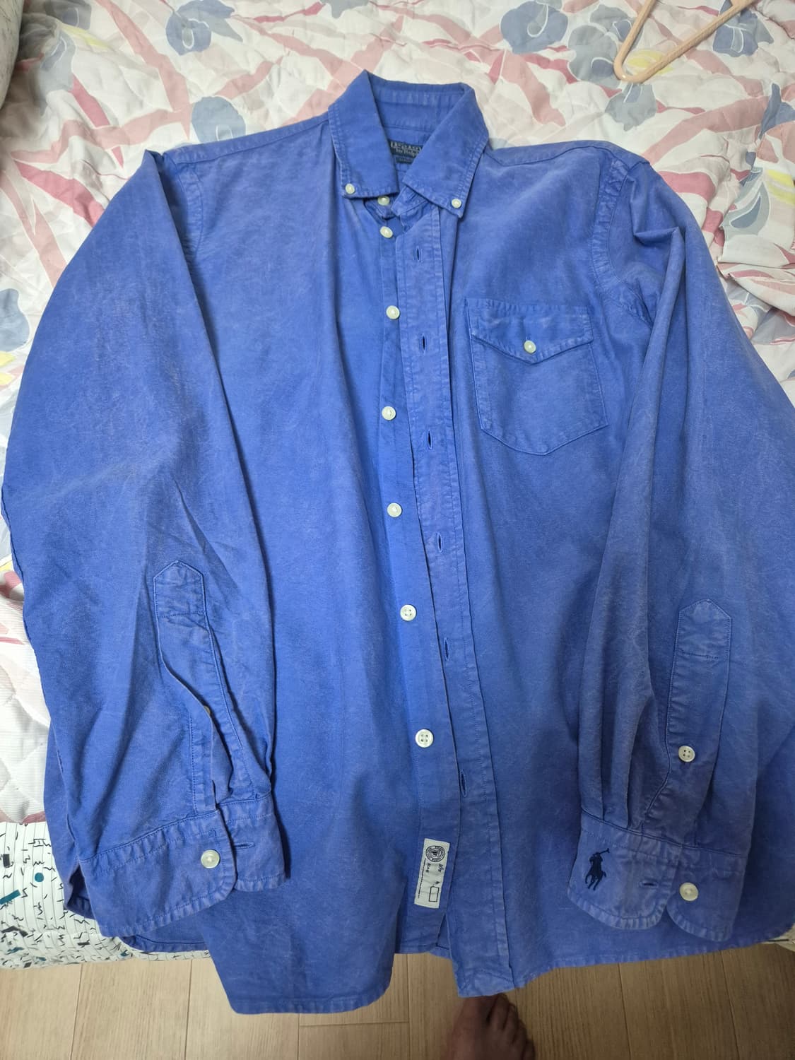 폴로 랄프로렌 클래식핏 인디고 셔츠 남방 상품이미지1