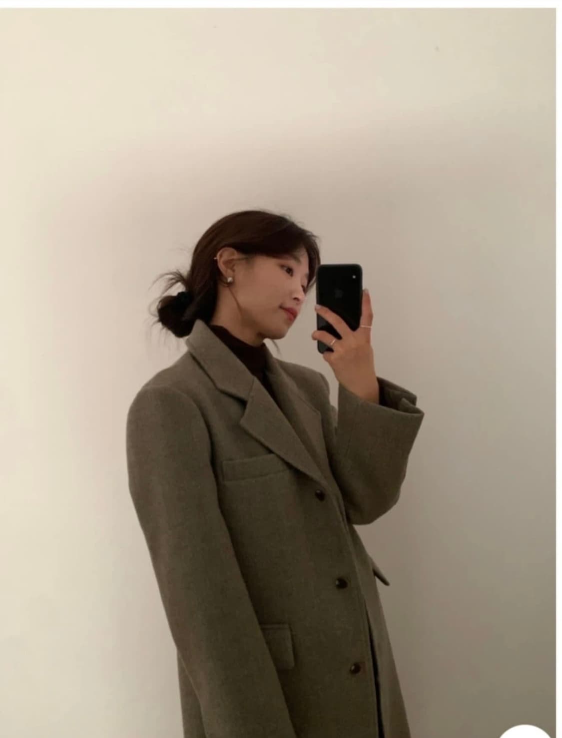 셀렉트한 센트럴 싱글 울코트 상품이미지4