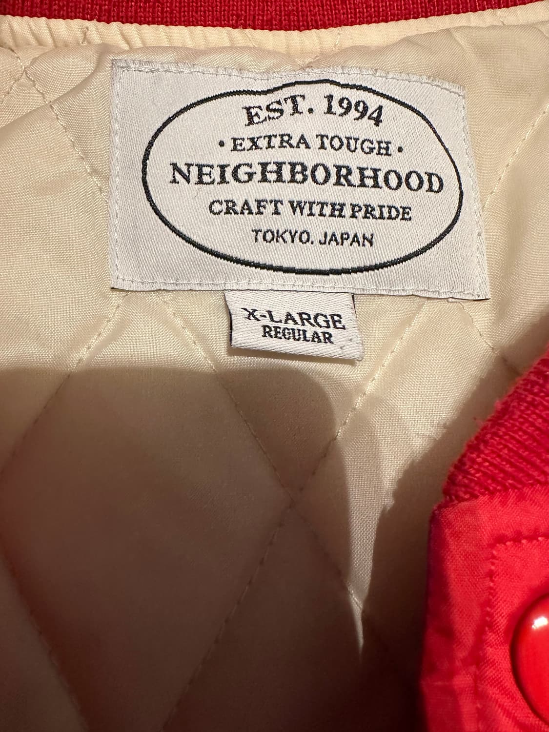 Neighborhood Varsity jacket XL 상품이미지3
