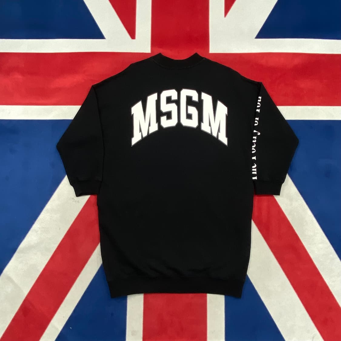 MSGM 오버핏 맨투맨 원피스 여성 XS 실측 여성 XL  상품이미지3
