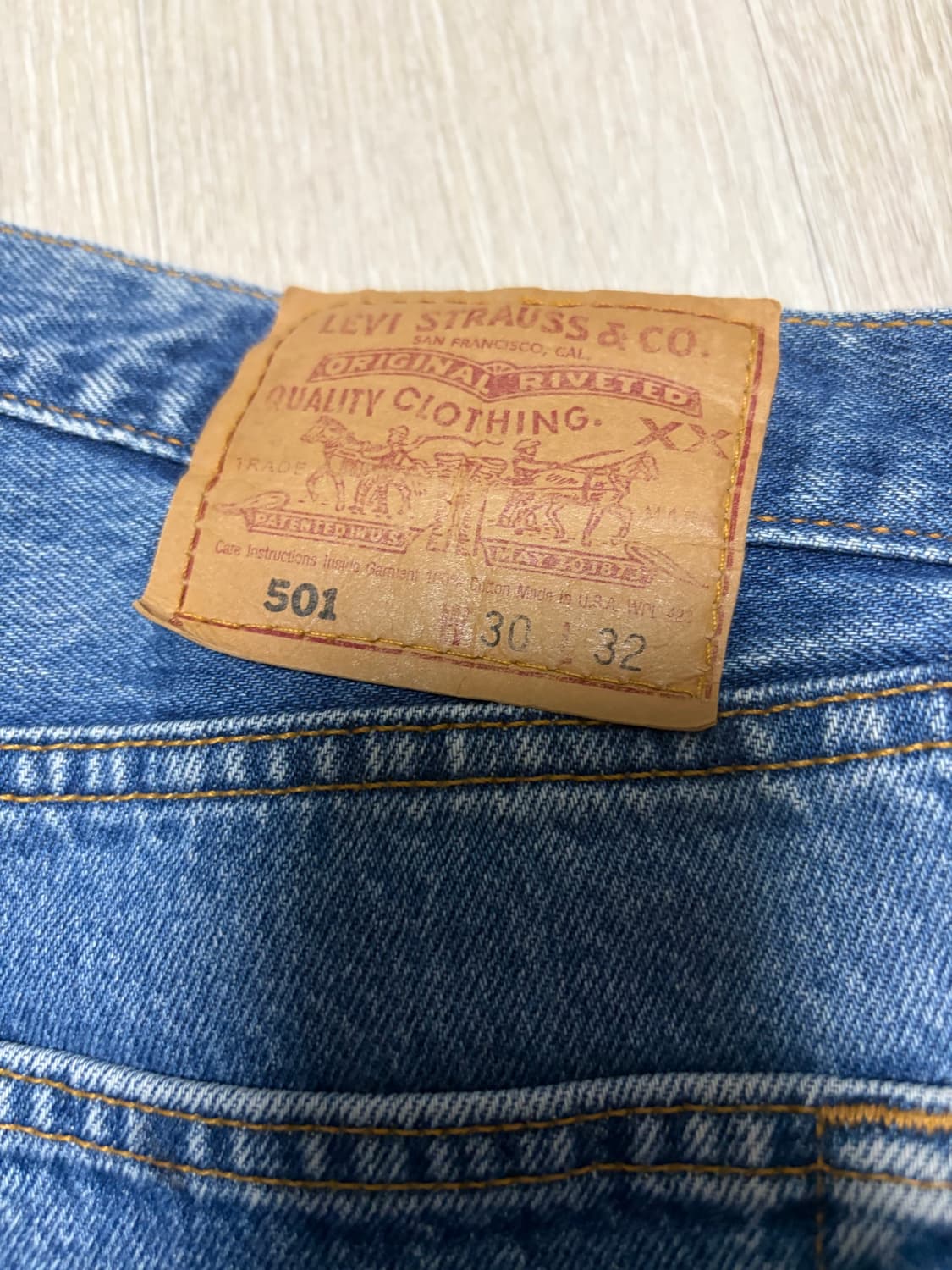 90s made in USA Levi’s 501 상품이미지5