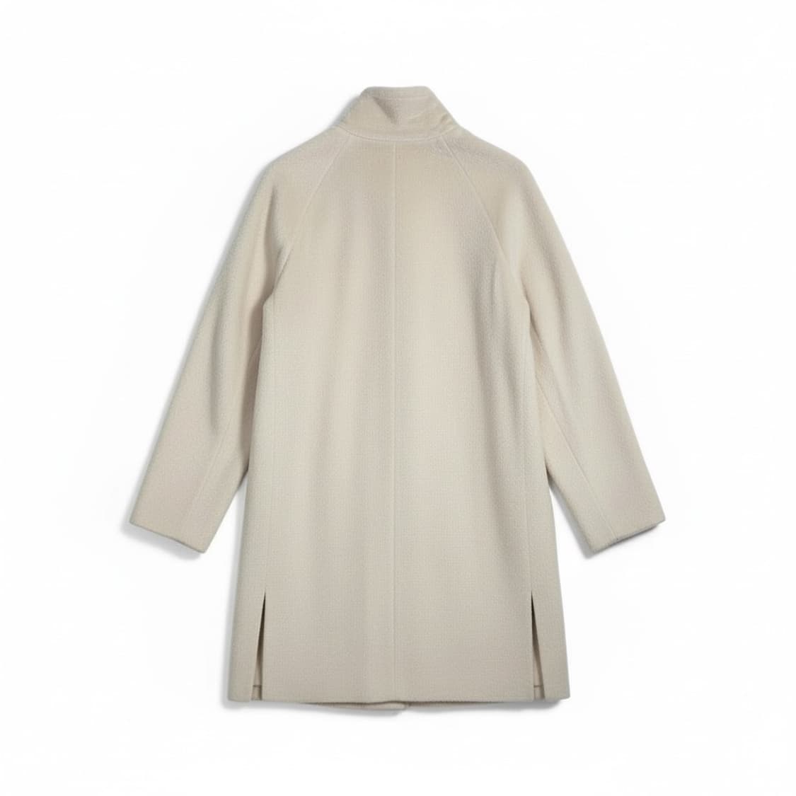 잇미샤 아이보리 하프 양털 코트 상품이미지2