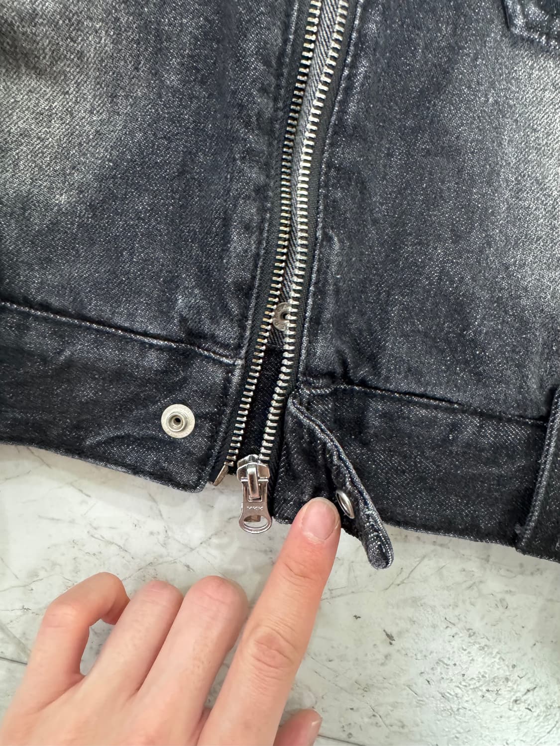 더바이닐하우스 데님 자켓 S 상품이미지6