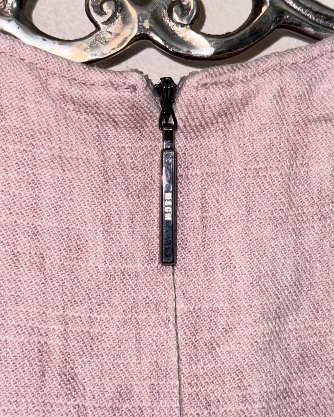 MSGM pink linen shirring strap 슬리브리스 상품이미지8