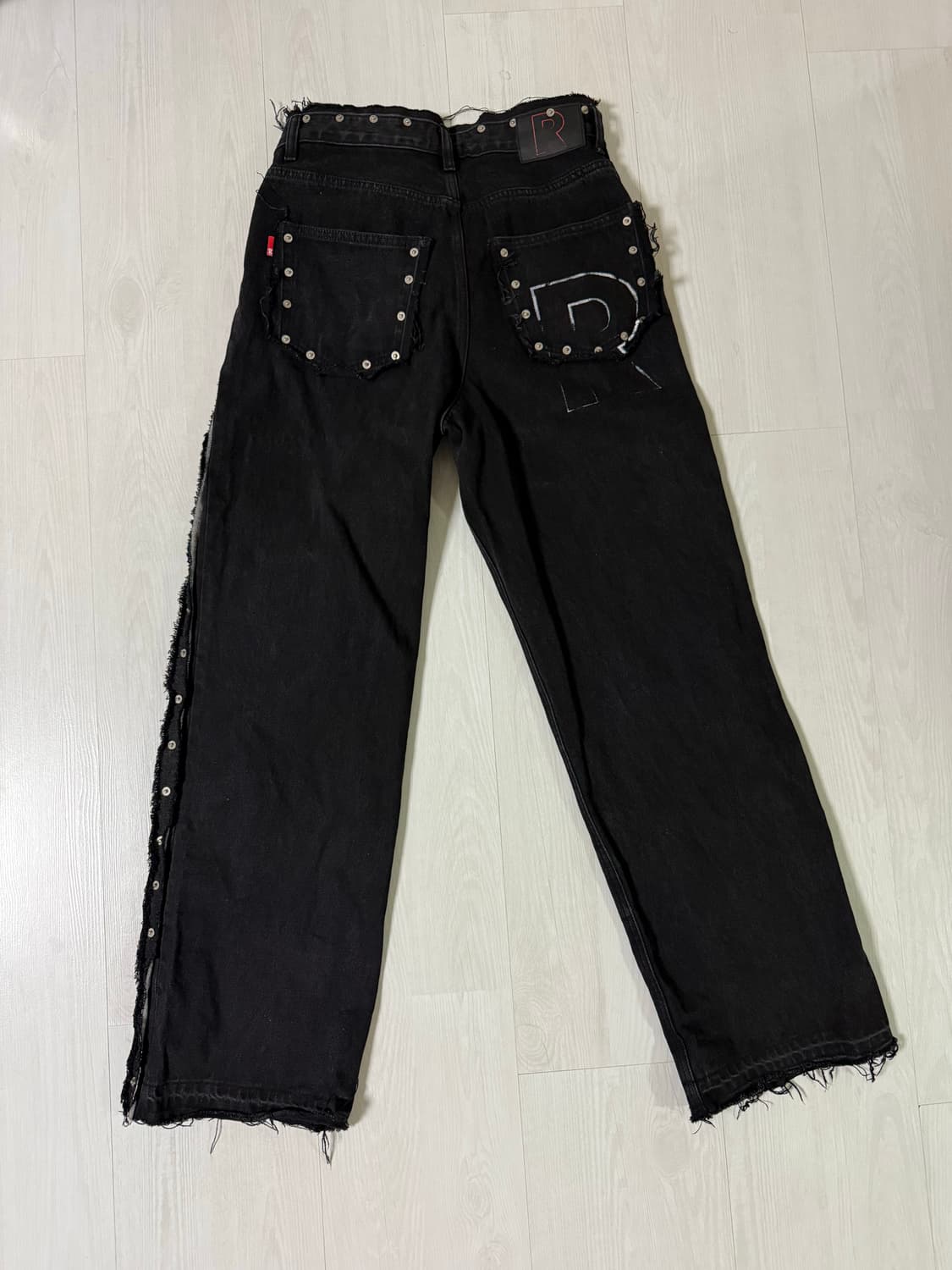 REGION 흑청 디테일 팬츠 상품이미지3