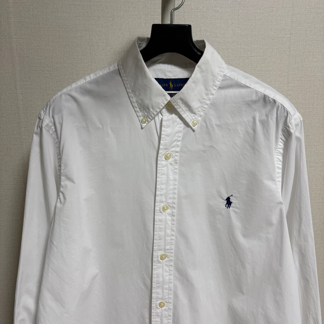 폴로 랄프로렌 스트레치 코튼 셔츠 / 화이트, M 상품이미지2